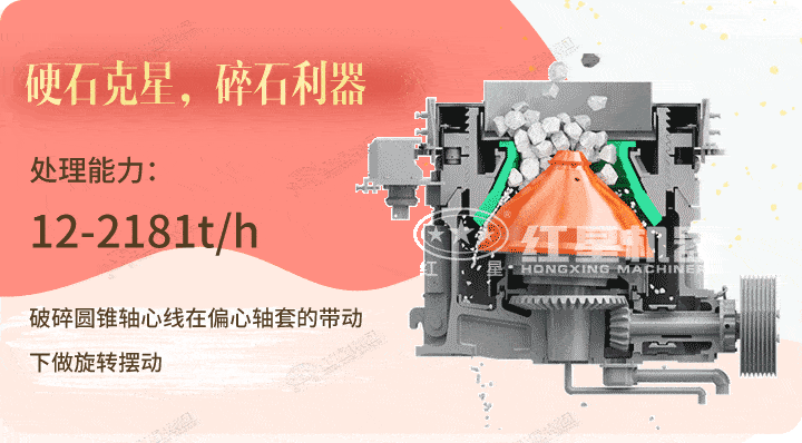 圓錐破生產工藝，破碎硬物料的必選設備